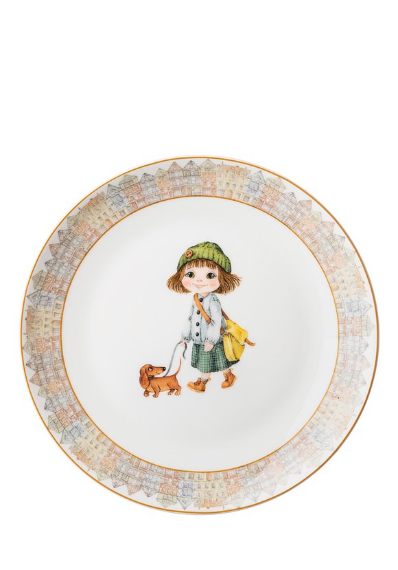 Набор из 2-х тарелок Fashion Princesses шир.  580, рис. 2