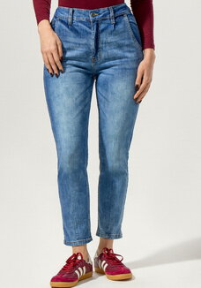 Джинсы на молнии Адель