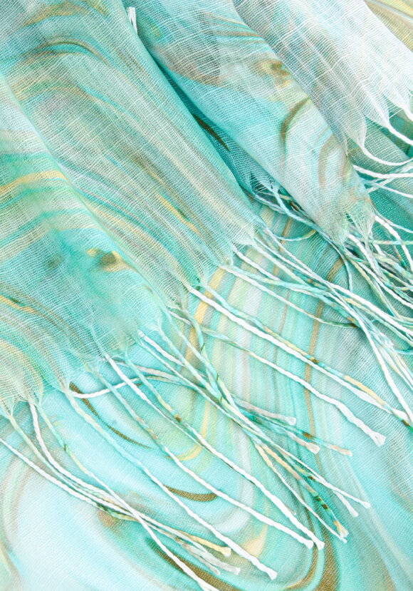 Палантин облегченный с принтом шир.  580, рис. 3