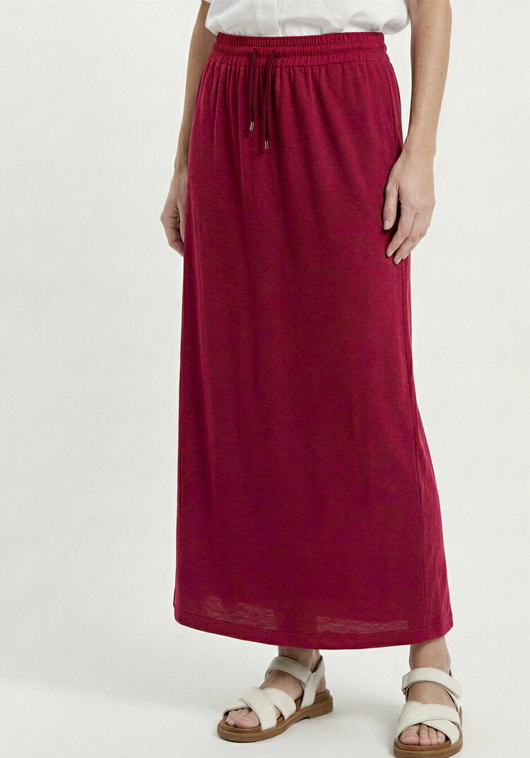 Юбка свободного кроя с карманами шир.  750, рис. 5