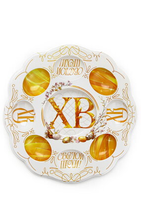 Пасхальная подставка на 8 яиц и кулич