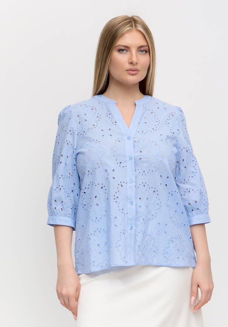 Блуза из шитья Тоскана шир.  750, рис. 4