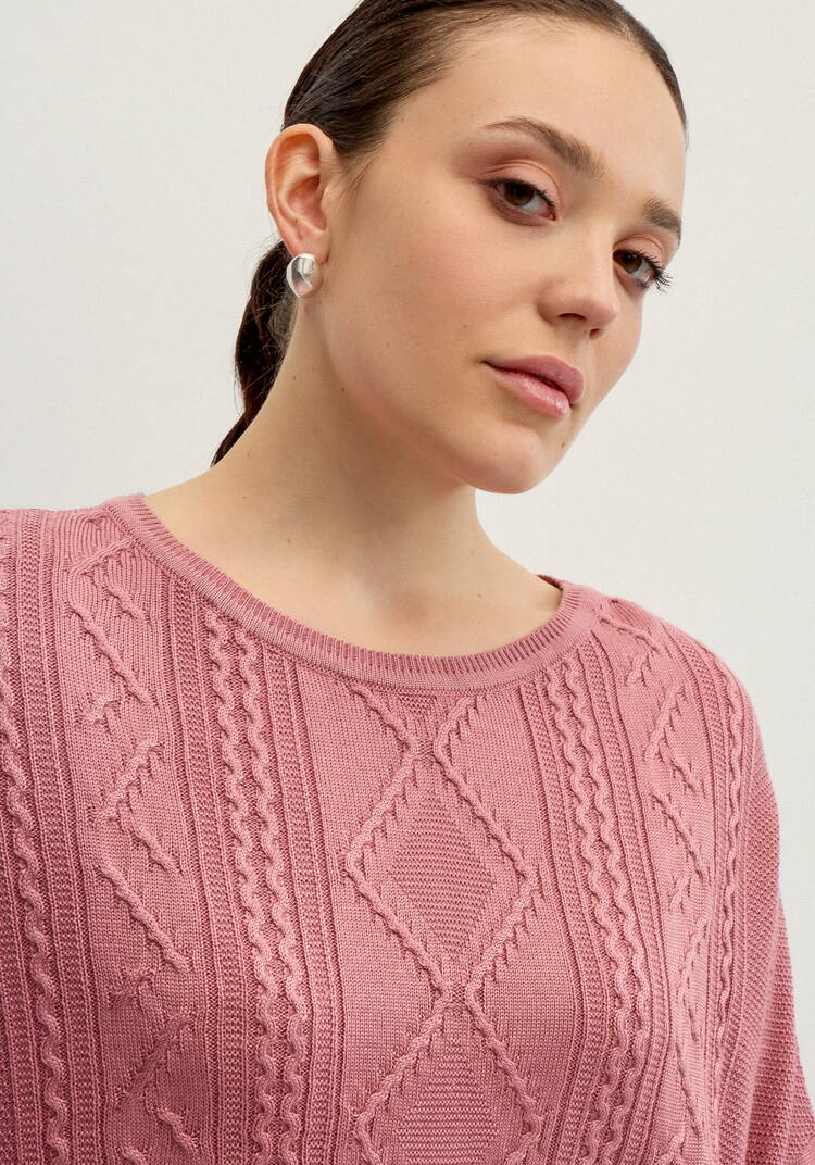 Джемпер женский свободного облегания шир.  750, рис. 6