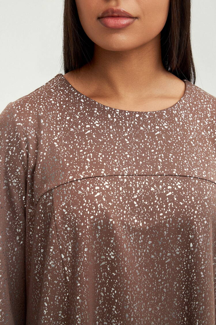 Туника с мерцающим напылением шир.  750, рис. 5