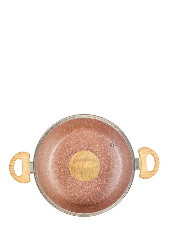 Кастрюля  Casta Bamino со стеклянной крышкой шир.  580, рис. 2