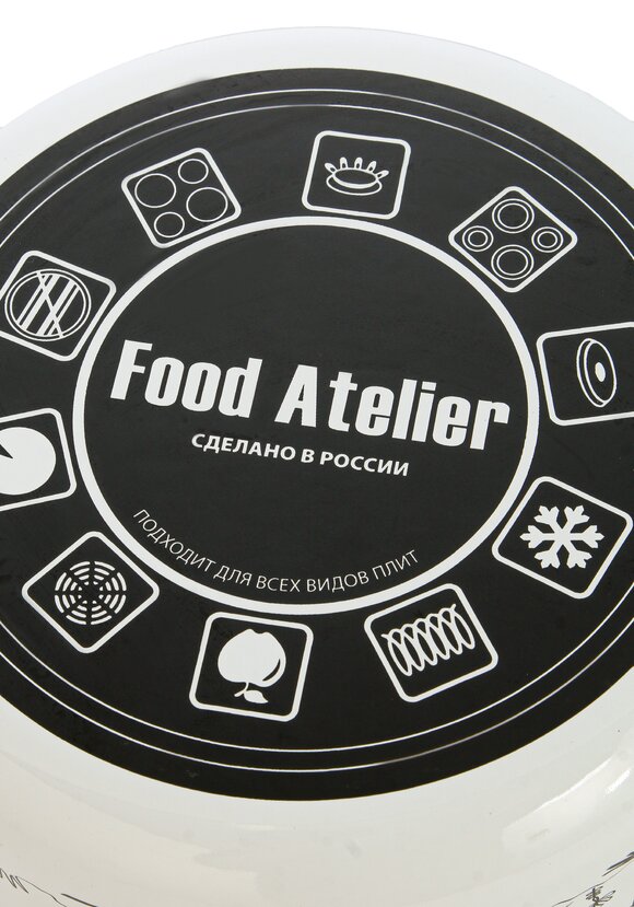 Кастрюля эмалированная Куриные истории шир.  580, рис. 18