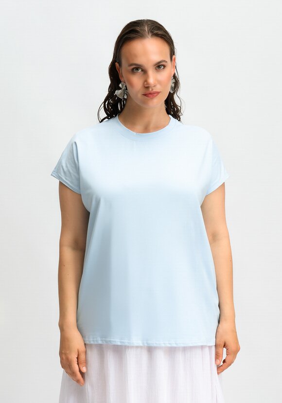 Футболка базовая с цельнокроеным рукавом шир.  580, рис. 18