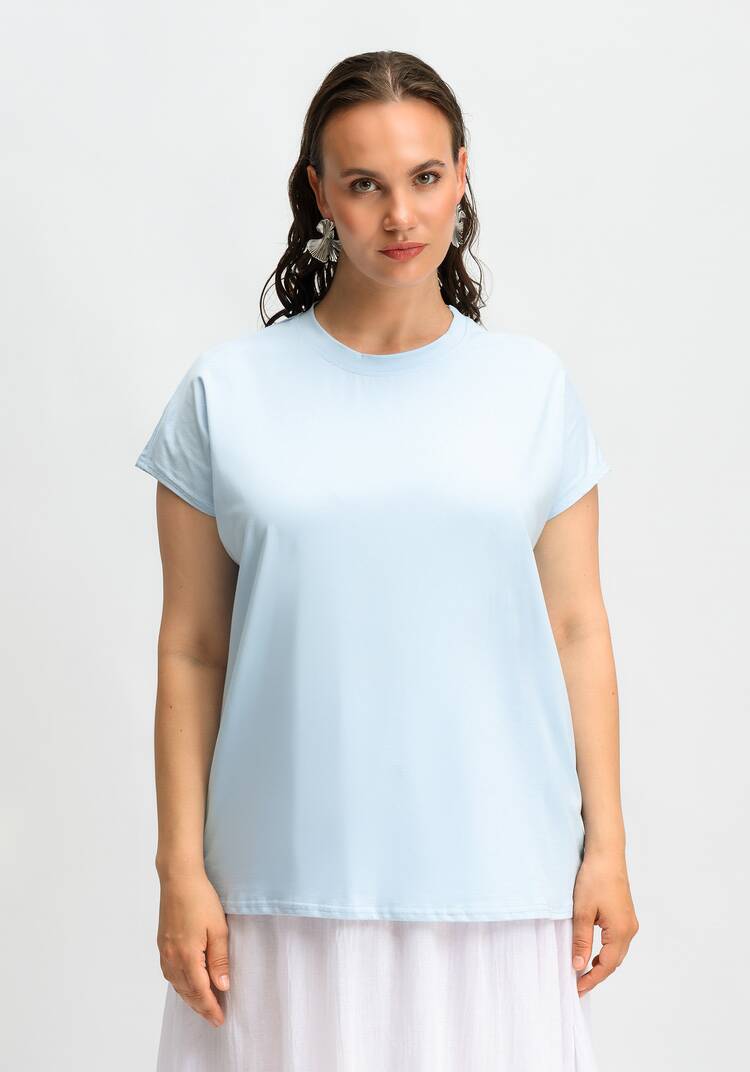 Футболка базовая с цельнокроеным рукавом шир.  750, рис. 18