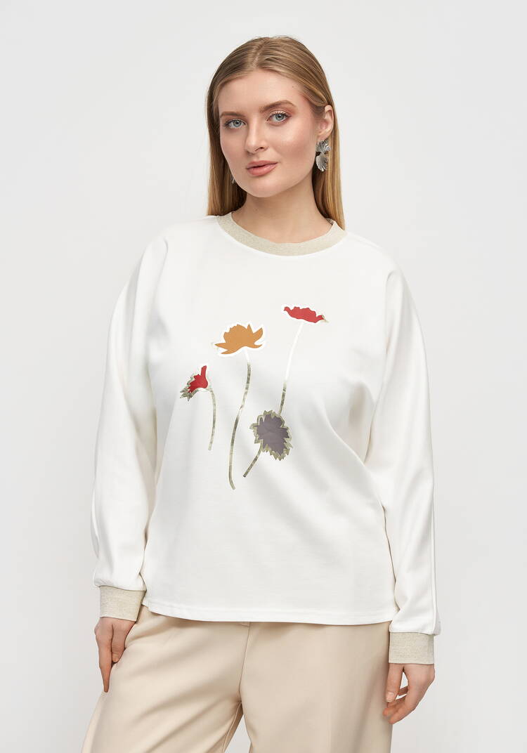 Джемпер Нежный лотос шир.  750, рис. 4