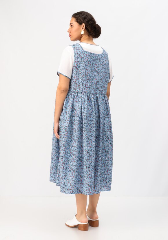 Комплект: сарафан+блузка шир.  580, рис. 3