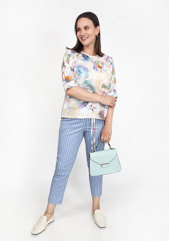 Туника Цветочный свет шир.  580, рис. 1