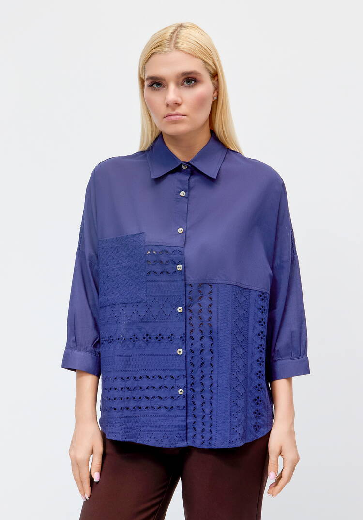 Рубашка женская с вышивкой по низу шир.  750, рис. 10