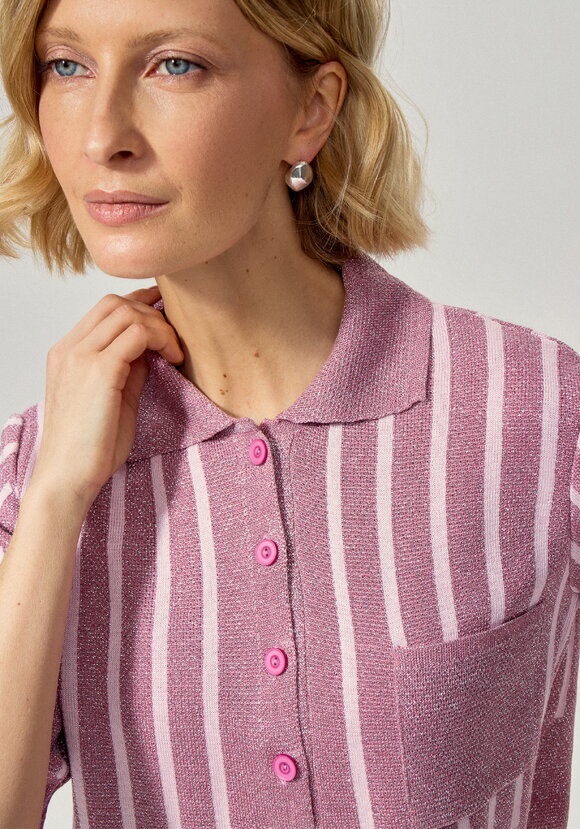 Футболка женская с застежкой-поло шир.  580, рис. 14