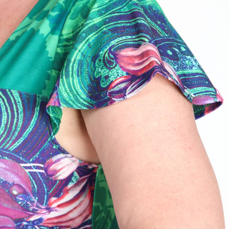 Сарафан расклешенный с завышенной талией шир.  750, рис. 8