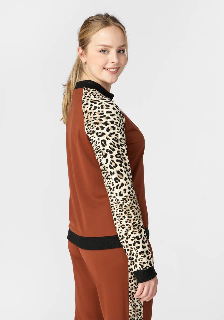 Костюм спортивный леопард Амазонка шир.  750, рис. 40