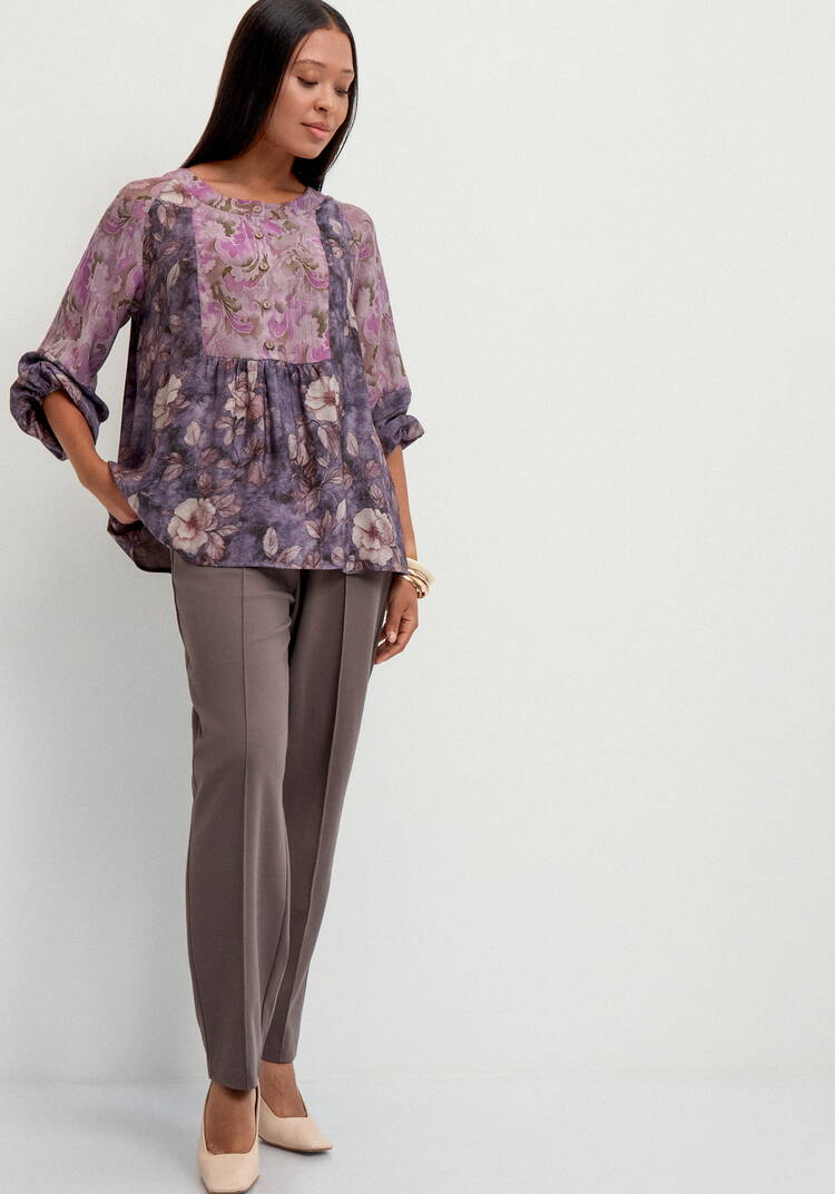 Брюки трикотажные со стрелками шир.  750, рис. 7