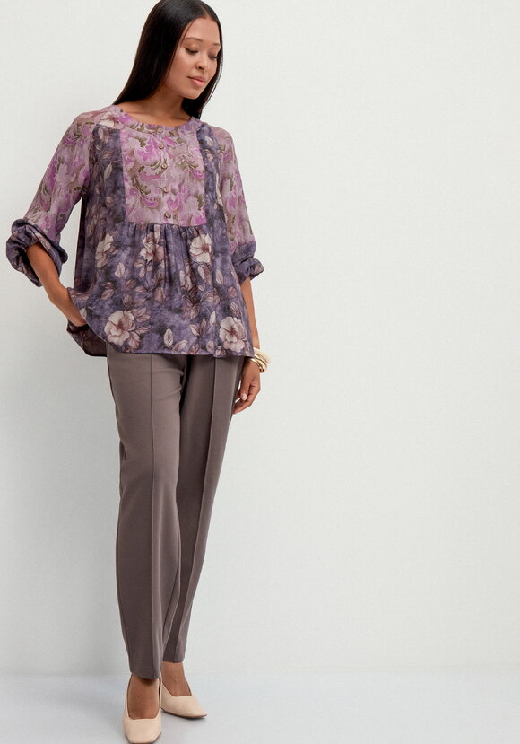 Брюки трикотажные со стрелками шир.  580, рис. 7