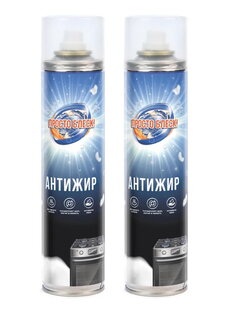 Очиститель пенный АНТИЖИР, 2 шт