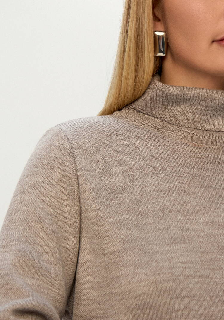 Свитер женский с контрастными полосами шир.  750, рис. 25