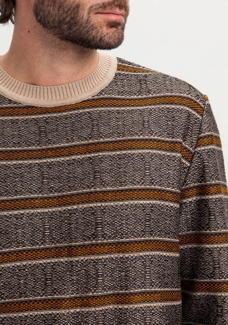 Джемпер в полоску с контрастными манжетами шир.  750, рис. 14