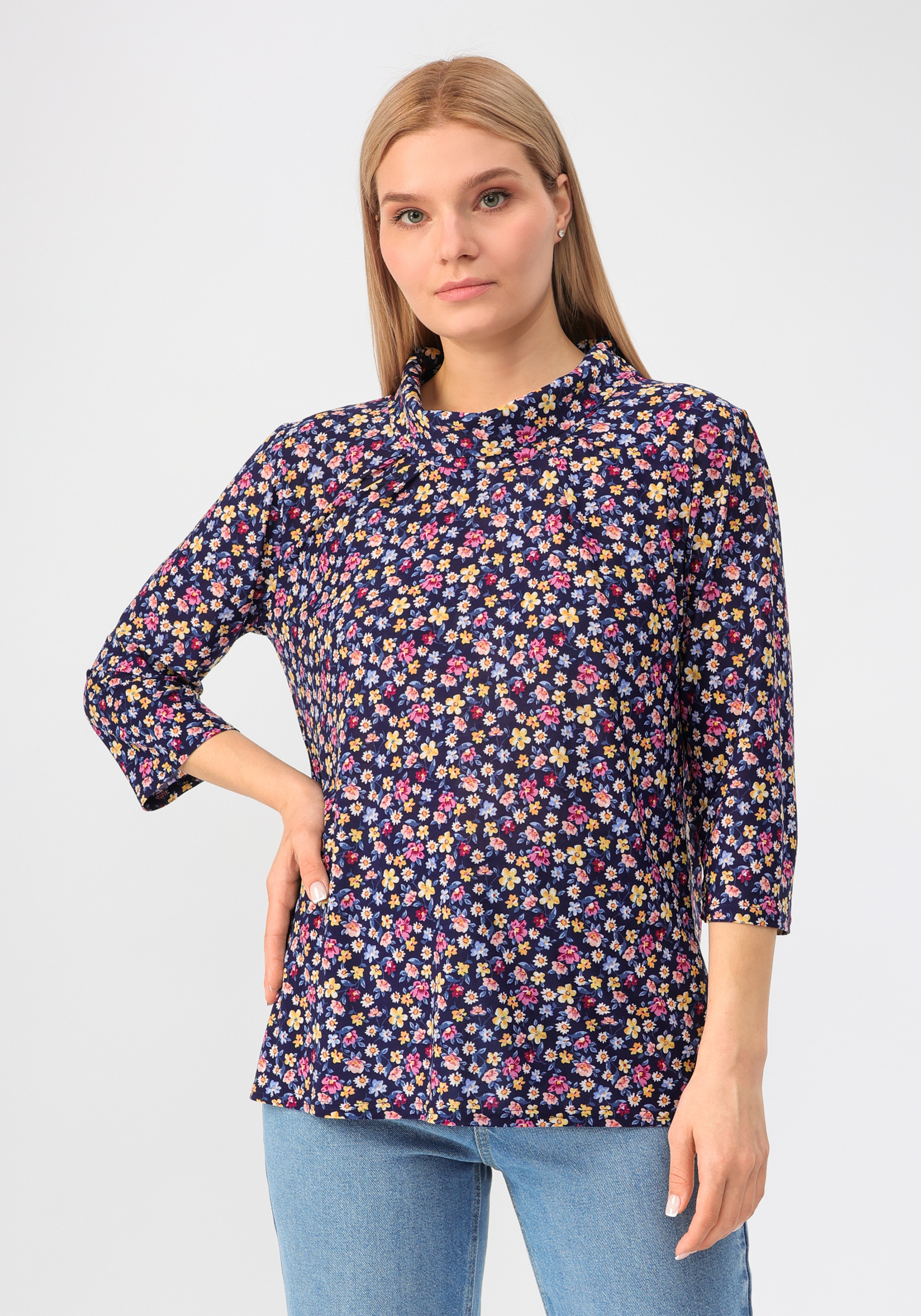 Блуза "Аника" UNIT, цвет красный, размер 60 - фото 1