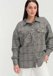 Рубашка утепленная с карманами