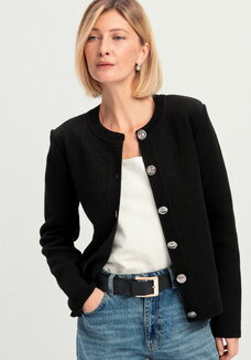 Жакет с акцентными пуговицами