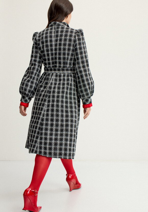 Платье с поясом с обтяжной пряжкой шир.  580, рис. 3