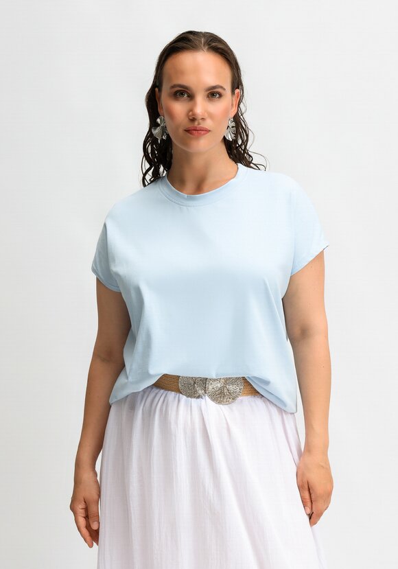 Футболка базовая с цельнокроеным рукавом шир.  580, рис. 15