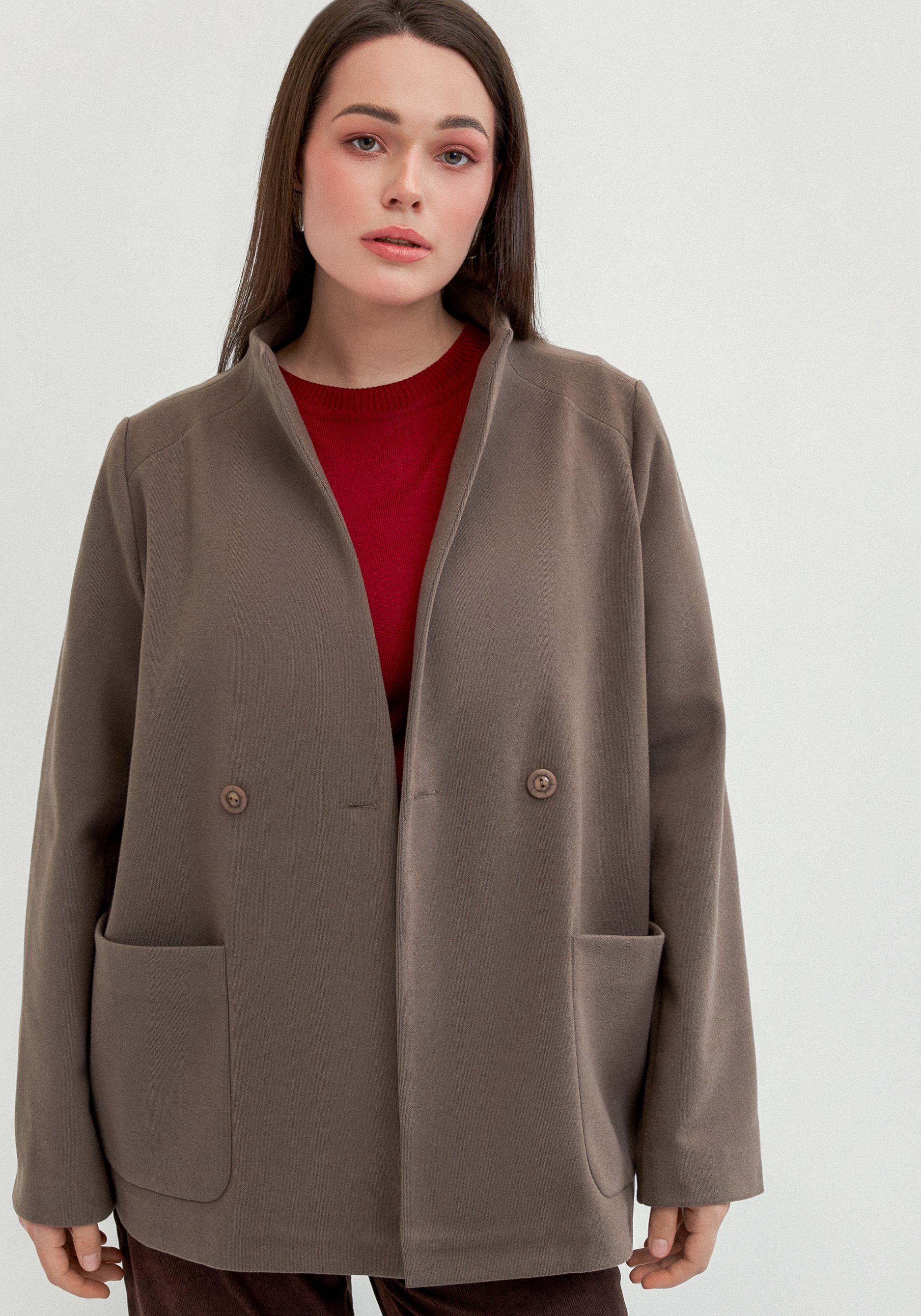 Пальто укороченное