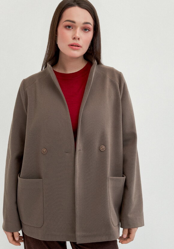 Пальто укороченное шир.  580, рис. 10