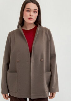 Пальто укороченное