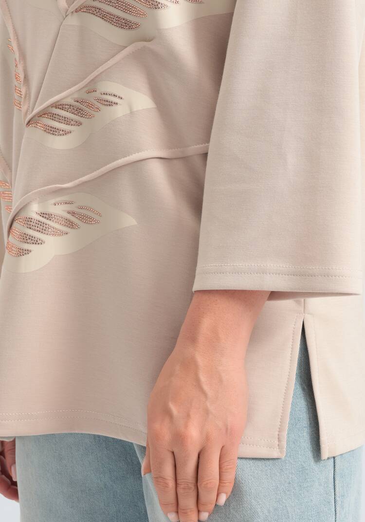 Блуза прямого кроя Катрин шир.  750, рис. 12