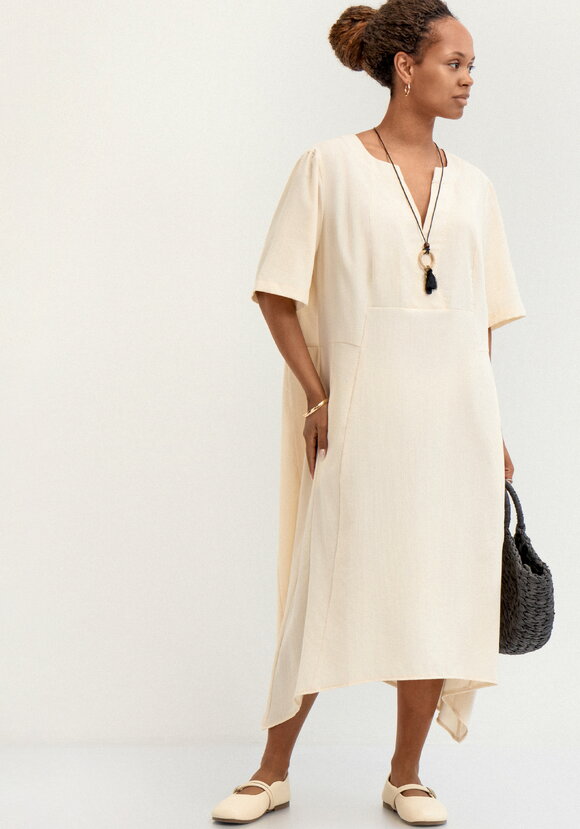 Платье свободного кроя с подвеской шир.  580, рис. 7