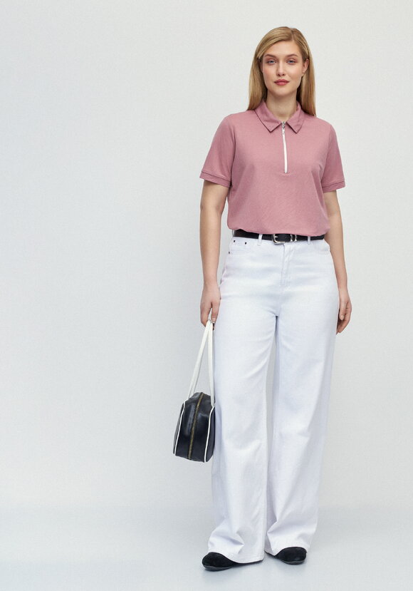 Поло на молнии Жанна шир.  580, рис. 27