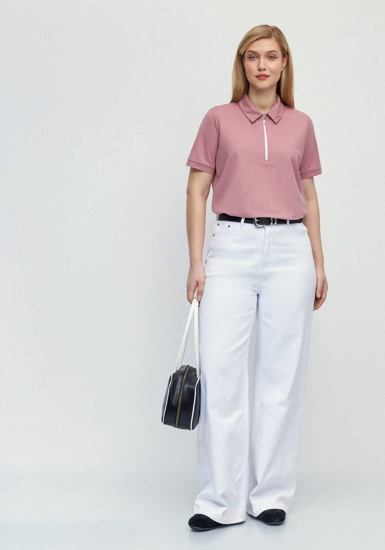 Поло на молнии Жанна шир.  750, рис. 27