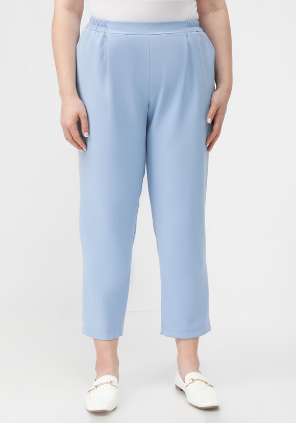 Брюки с карманами и резинкой на поясе шир.  580, рис. 9