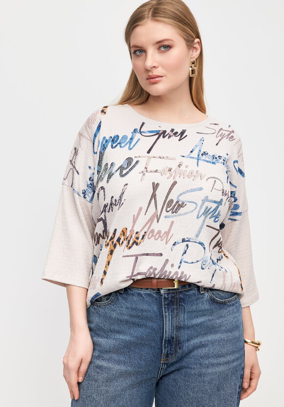 Блуза Поэзия души шир.  580, рис. 16