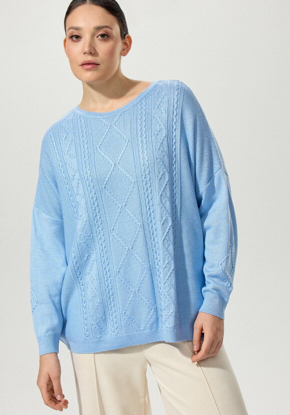 Джемпер женский свободного облегания шир.  580, рис. 28