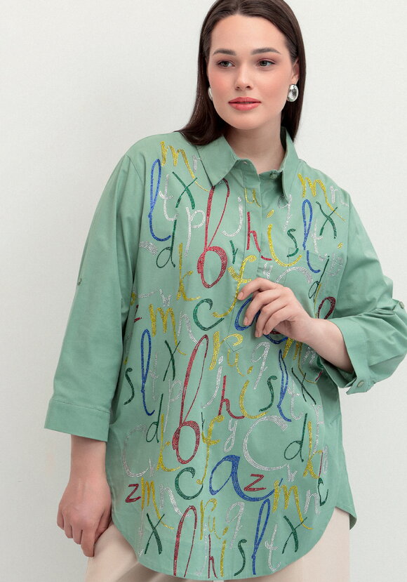 Рубашка Георгина шир.  580, рис. 8