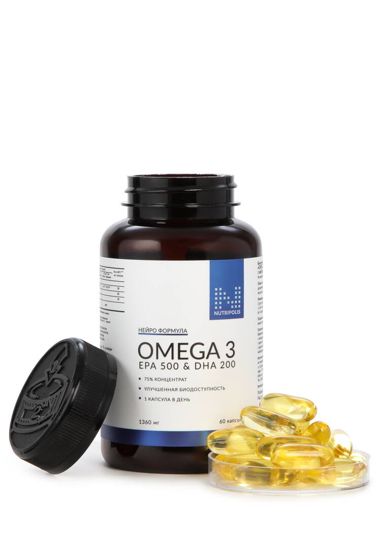 Концентрат  Омега-3 шир.  750, рис. 4