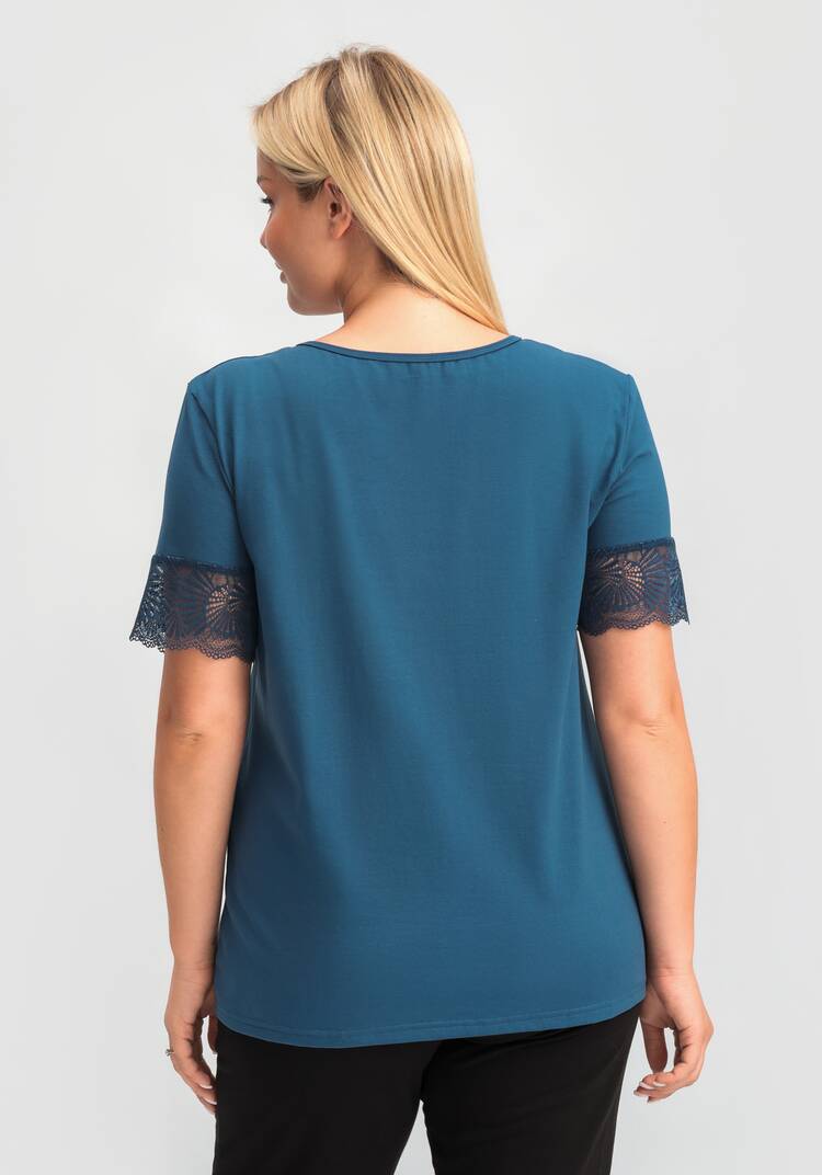 Футболка с кружевами Амира шир.  750, рис. 12