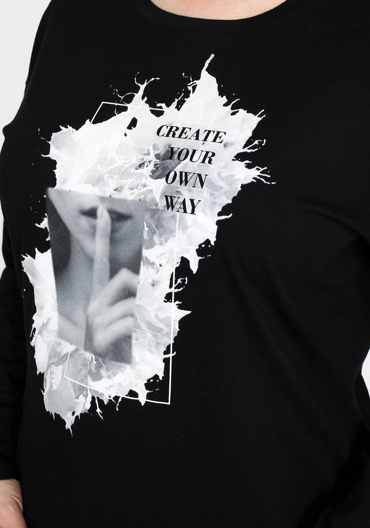 Лонгслив Шёпот сердца шир.  750, рис. 3