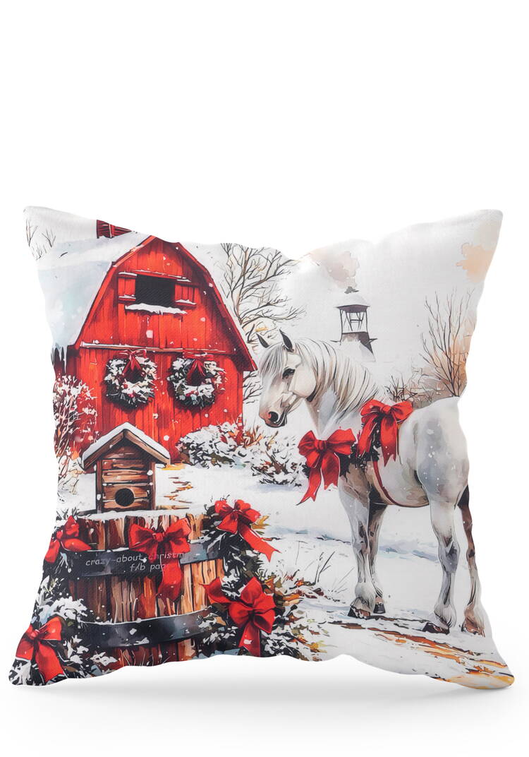 Наволочка декоративная Новый год, 2 шт. шир.  750, рис. 5