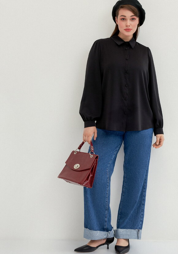 Блуза с разрезами шир.  580, рис. 7