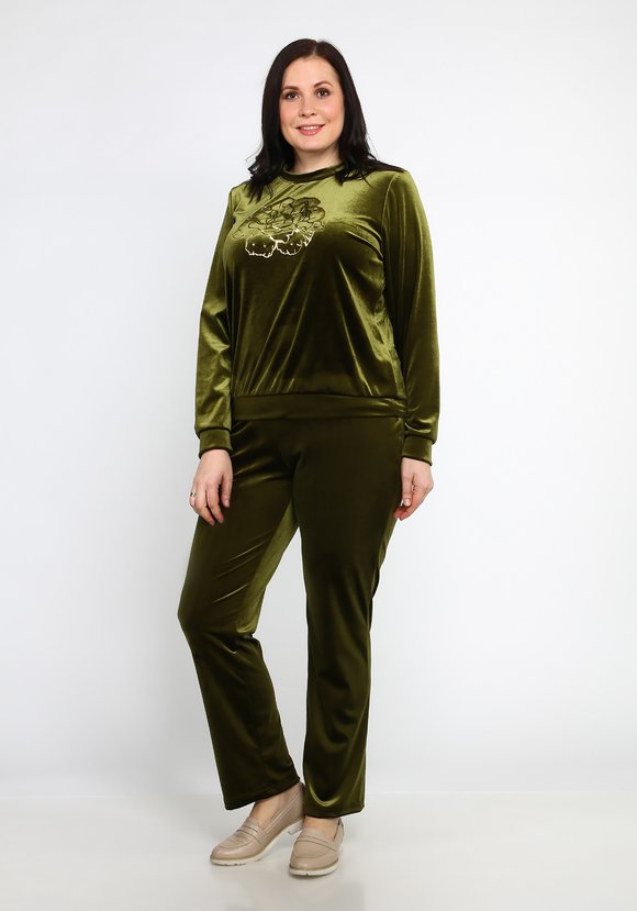 Костюм Бархатный шик шир.  580, рис. 2