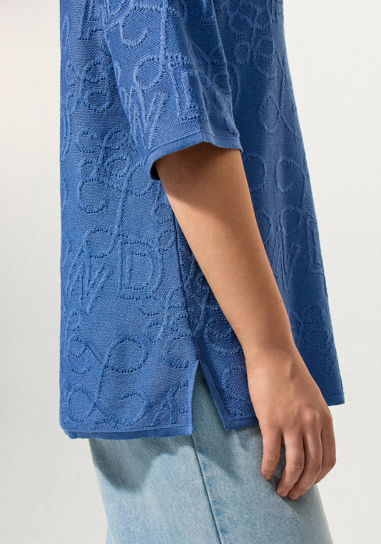 Туника с фактурным рисунком и рукавом 1/2 шир.  750, рис. 13