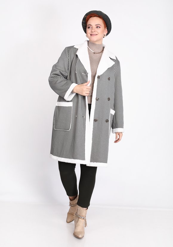 Полупальто Комфортный стиль шир.  580, рис. 5