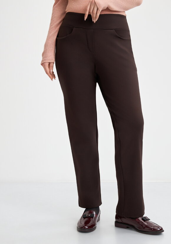 Брюки Кокетка с начесом шир.  580, рис. 20