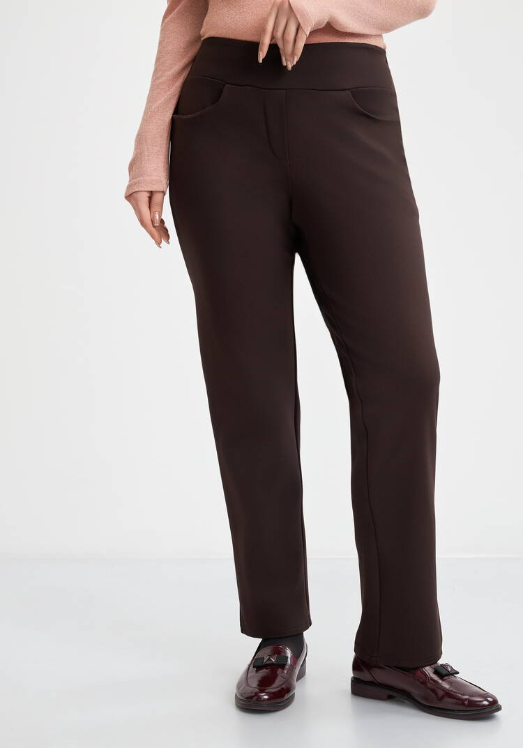 Брюки Кокетка с начесом шир.  750, рис. 20